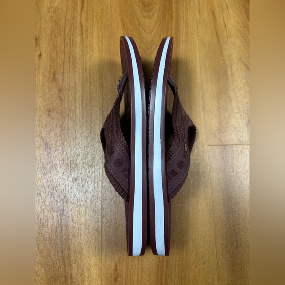 Rhea Men's Casual Wine color Flip-Flops Vepo Sandals Burgundy Size 8 - Picture 4 of 8